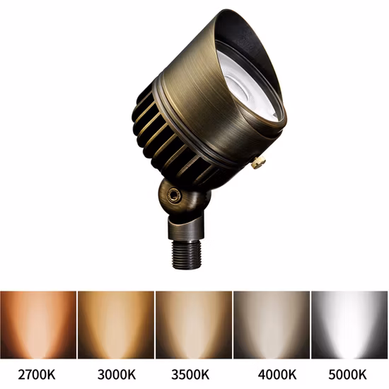 Outdoor Low Voltage Landscape Spotlight Courtyard Modern Style LED Spike Light Fixtures Wall Mount IP65 LED Garden Lighting