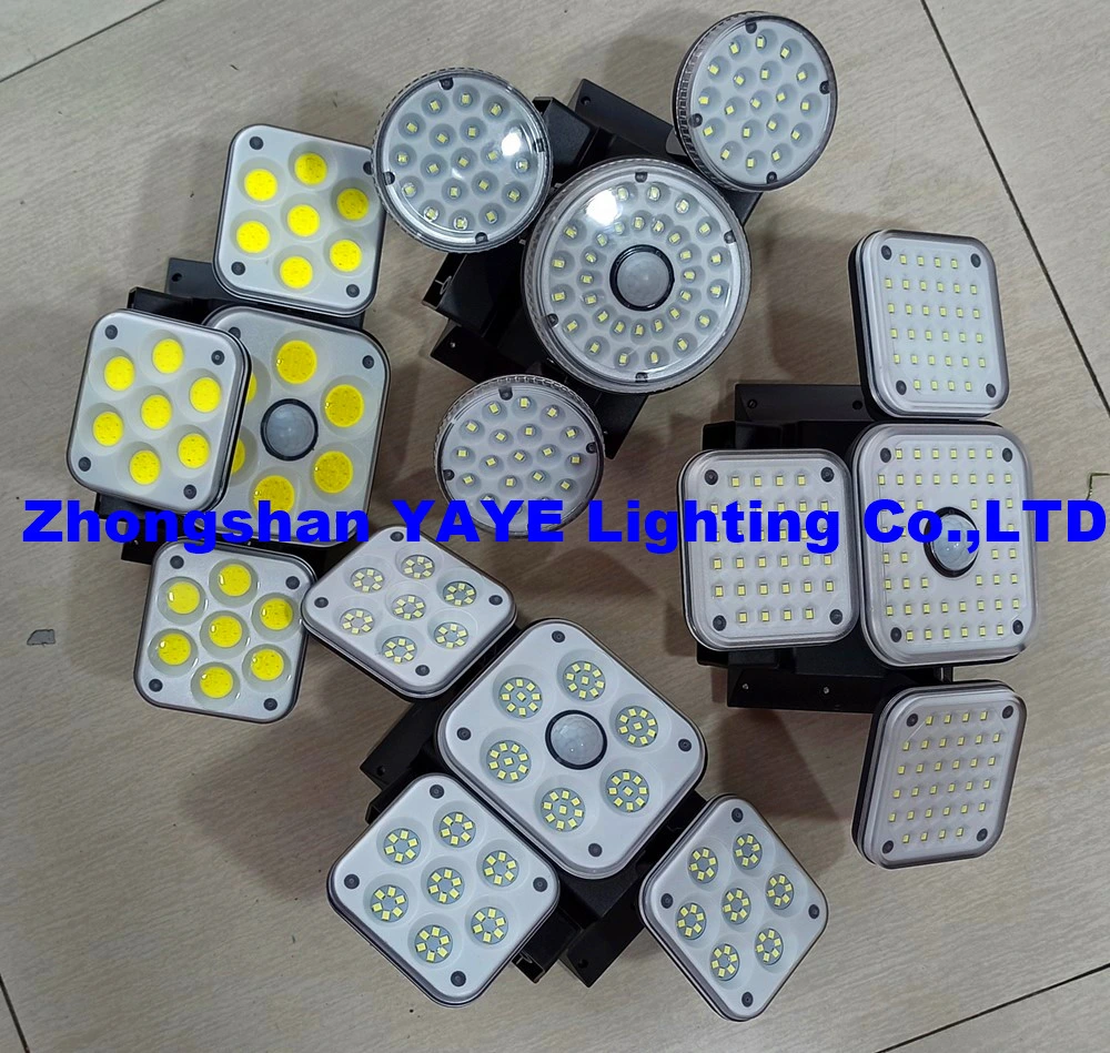 China Solar Manufacturer Aluminum 2000/1000/800/600/500W/400/300/200/100W LED Sensor IP66 Street Outdoor All in One Camera ABS COB Wall Flood Garden Road Light