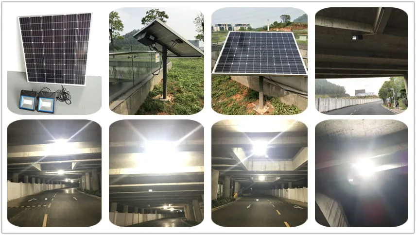 100W Solar LED Road Lamp Solar LED Road Flood Light