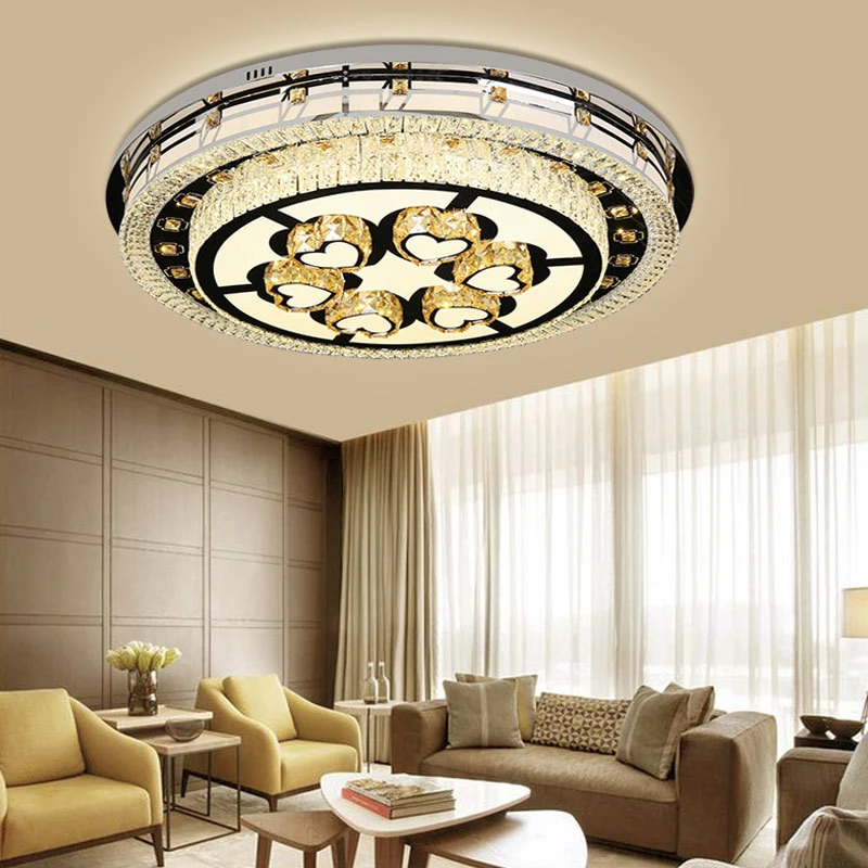 Modern Fixture Round Crystal for Hallway Corridor Pin House Spot Lights LED Ceiling Light Indoor