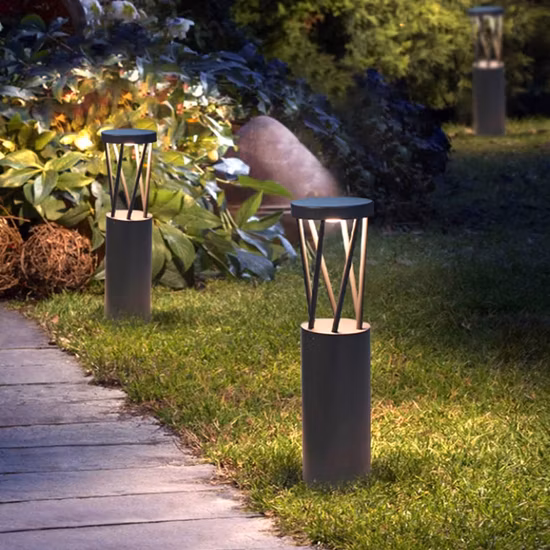 Садовый столбик для подъездной дороги, дорожки, тротуара, ландшафта, газонной лампы